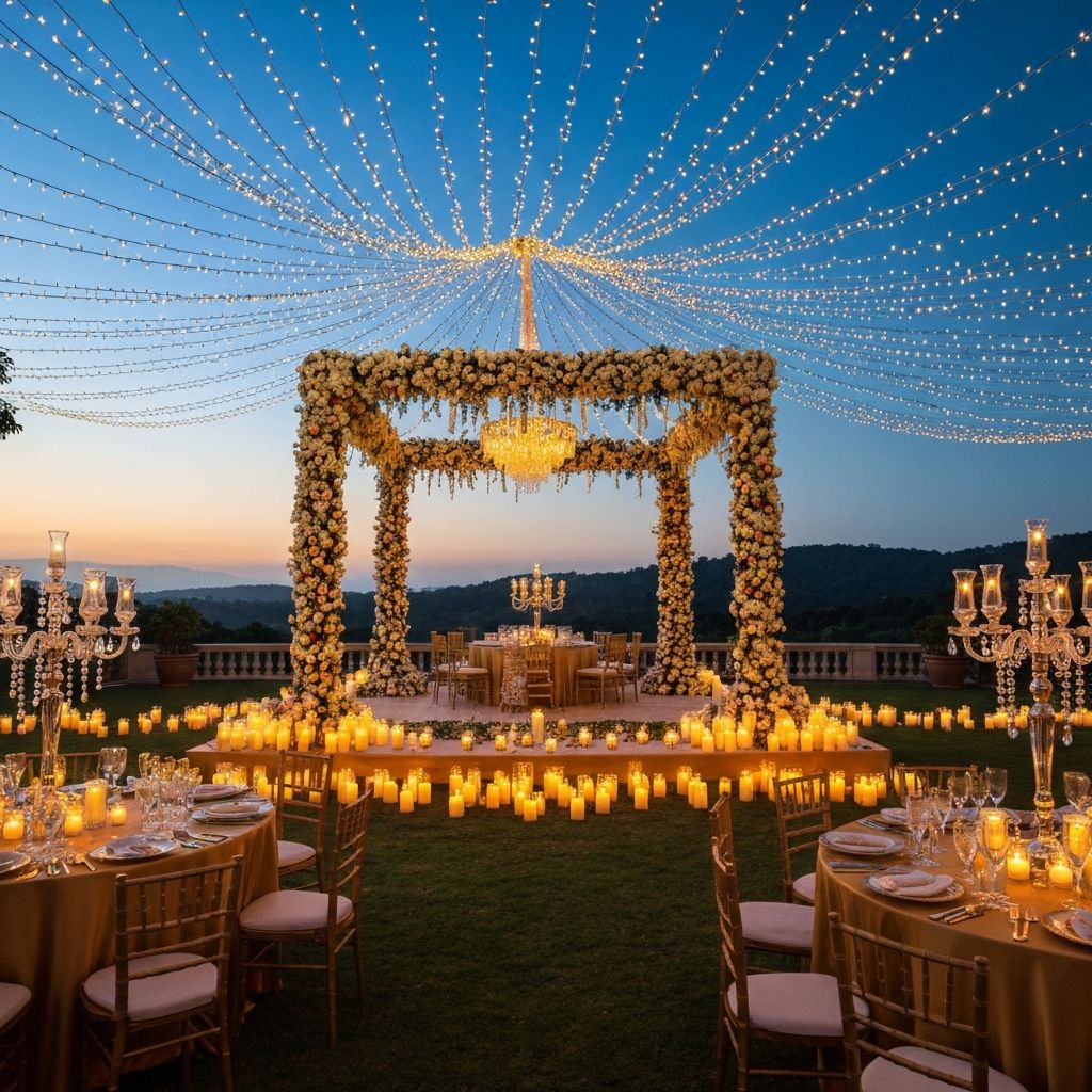 Grand wedding celebration at Mayfair Spring Valley Resort